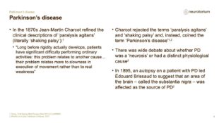 Parkinsons Disease – History Definitions and Diagnosis – slide 4